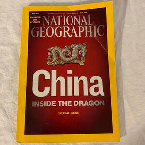 National Geographic China Special Issue May 2008 Red Yellow Accents